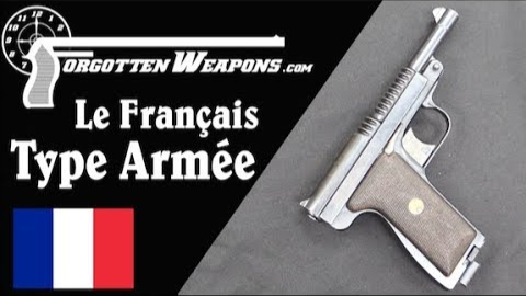 【被遗忘的武器/双语】“法国牌”陆军型--袖珍手枪转行军用